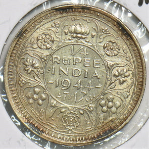 British India 1944 1/4 Rupee 295704 combine shipping