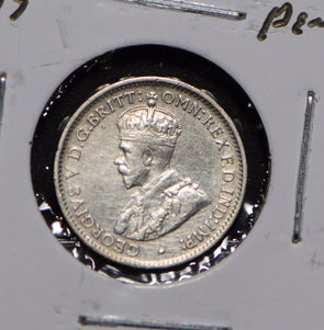 Australia 1917 3 Pence Kangaroo animal Moorhen  191216 combine shipping