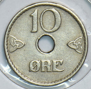 Norway 1940 10 Ore 153903 combine shipping