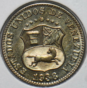 Venezuela 1938 5 Centimos Horse animal 294960 combine shipping
