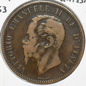 Italy 1863 10 Centesimi  191827 combine shipping