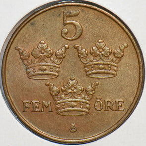 Sweden 1950 5 Ore 296264 combine shipping
