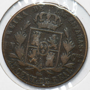 Spain 1861 25 Cents de Real 902512 combine shipping
