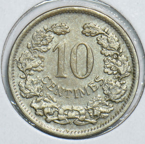 Luxembourg 1901 10 Centimes 241042 combine shipping