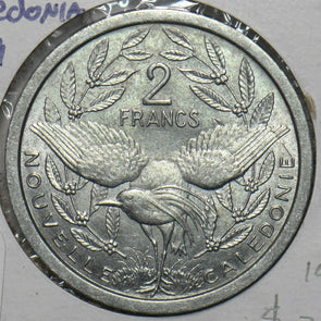 French New Caledonia 1949 2 Francs Bird animal 297738 combine shipping