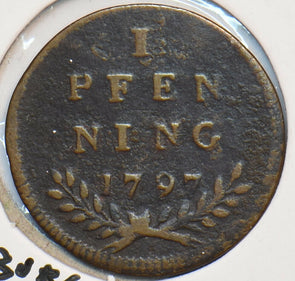 Austria 1797 Pfennig 295934 combine shipping