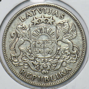 Latvia 1924 Lats 295646 combine shipping