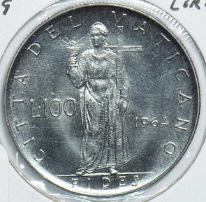 Vatican 1964 100 Lire 299003 combine shipping