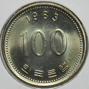 South Korea 1983 100 Won 151721 combine shipping