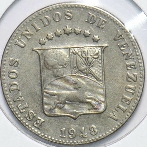 Venezuela 1948 12 1/2 Centimos Horse animal 192189 combine shipping
