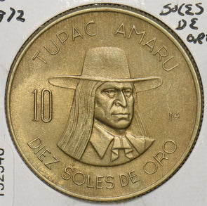 Peru 1972 10 Soles 152546 combine shipping