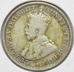 Australia 1925 6 Pence Kangaroo animal Ostrich Georgivs V 902025 combine shippin