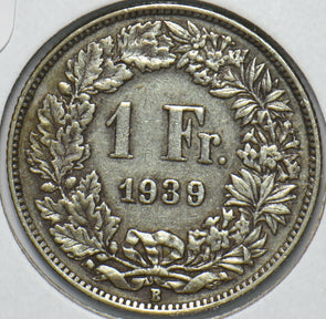 Switzerland 1939 Franc 193882 combine shipping