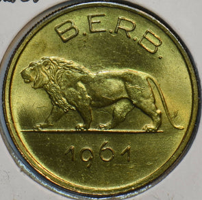 Burundi 1961 Franc Lion animal Rwanda and Burundi 297464 combine shipping