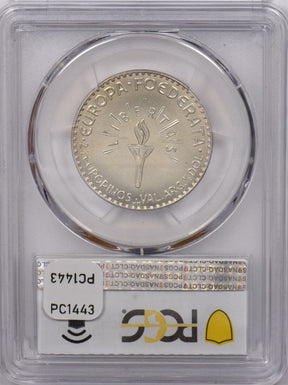 Germany 1952 HM 2 1/2 Europinos PCGS MS 66 Europa Eisenhower X#11 PC1443 combine