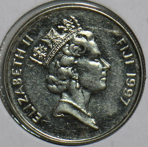Fiji 1997 5 Cents 903680 combine shipping