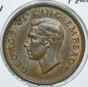 New Zealand 1941 1/2 Penny 198897 combine shipping