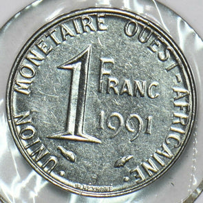 West African States 1991 Franc 903801 combine shipping