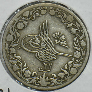 Egypt 1293 AH 5/10Qirsh 152598 combine shipping