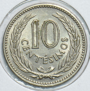 Uruguay 1953 10 Centesimos 298961 combine shipping