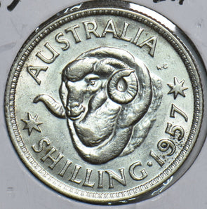 Australia 1957 Shilling Ram 198836 combine shipping