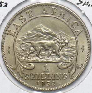 East Africa 1952 Shilling Lion animal 293860 combine shipping