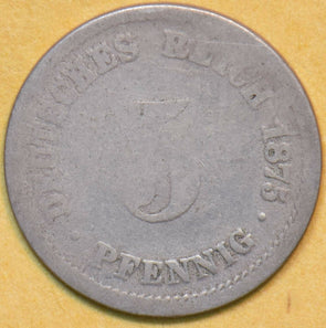 Germany 1875 5 Pfennig Eagle animal 902335 combine shipping