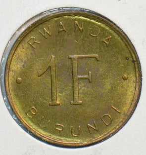 Burundi 1961 Franc Lion animal Rwanda and Burundi 297469 combine shipping