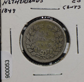 Netherlands 1849 25 Cents  900053 combine shipping