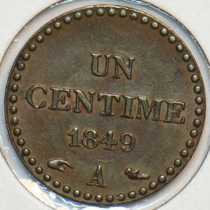 France 1849 A Centime 296818 combine shipping