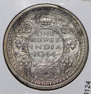 British India 1944 Rupee  150124 combine shipping