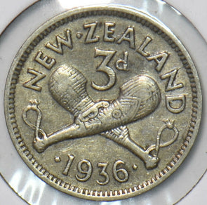 New Zealand 1936 3 Pence 903175 combine shipping