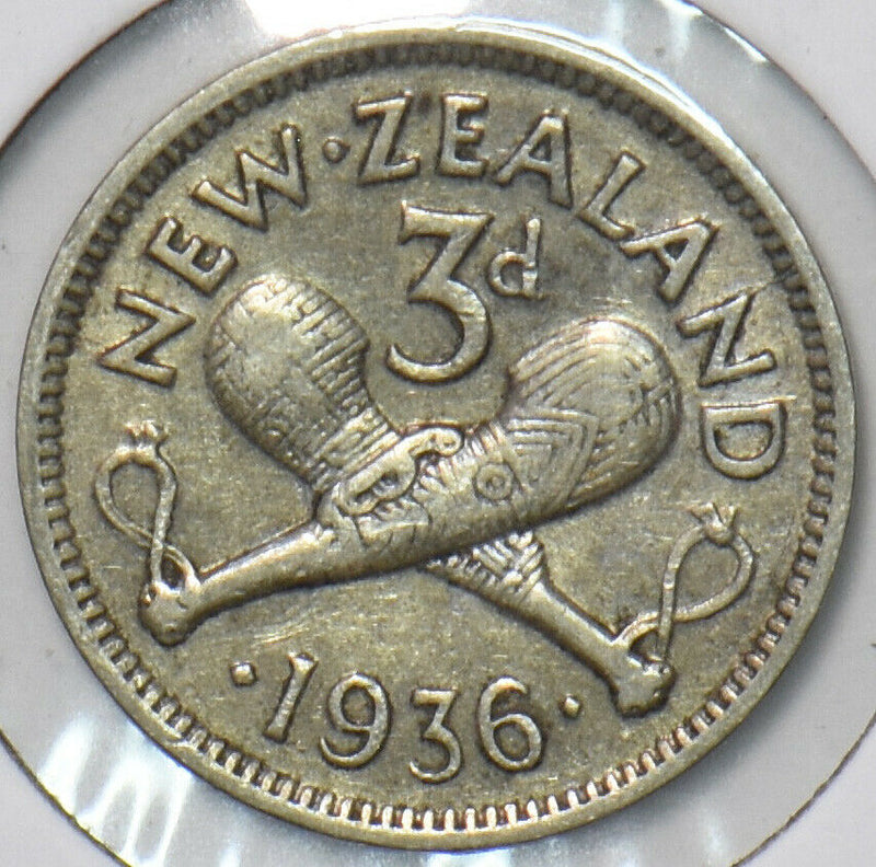 New Zealand 1936 3 Pence 903175 combine shipping