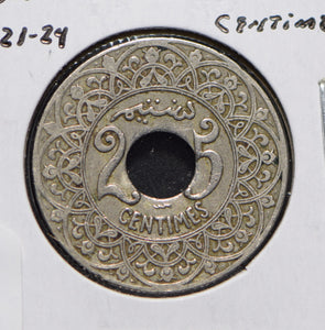 Morocco 1921 ~24 25 Centimes  191688 combine shipping