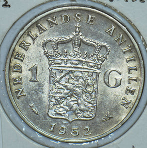 Netherlands 1952 Gulden Lion animal 150442 combine shipping