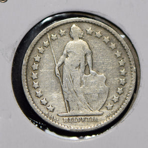 Switzerland 1906 1/2 Franc  900837 combine shipping