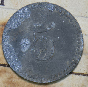 Germany 5 Pfennig Dulmen 293092 combine shipping