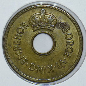 Fiji 1943 Penny Emu 191422 combine shipping