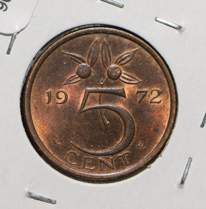 Netherlands 1972 5 Cents  901006 combine shipping