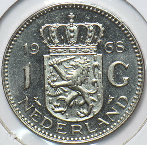 Netherlands 1968 Gulden Lion animal 902519 combine shipping