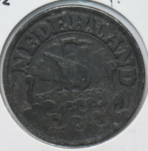Netherlands 1942 25 Cents 193358 combine shipping