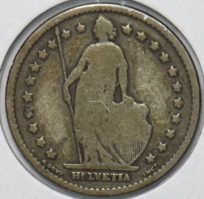 Switzerland 1876 Franc 150756 combine shipping