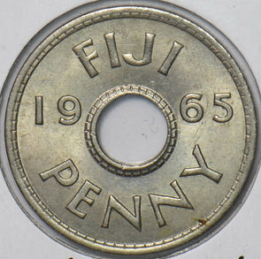 Fiji 1965 Penny 295798 combine shipping