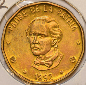 Dominican Republic 1992 Peso 903752 combine shipping