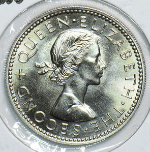 New Zealand 1965 Shilling 298814 combine shipping