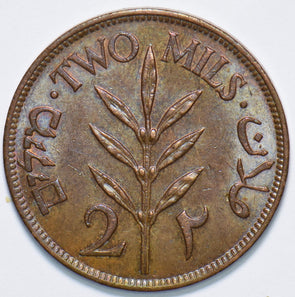 Palestine 1942 2 Mills 490225 combine shipping
