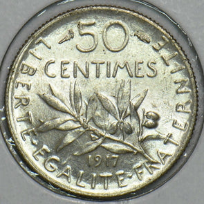 France 1917 50 Centimes 297888 combine shipping