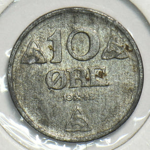 Norway 1942 10 Ore 153339 combine shipping