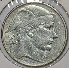 Belgium 1949 20 Francs Lion animal 195444 combine shipping