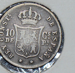 Philippines 1885 10 Centavos  190121 combine shipping